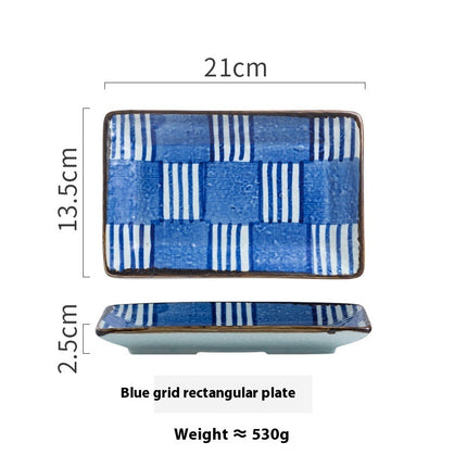 Creative Salad Vintage Ceramic Sushi Plate