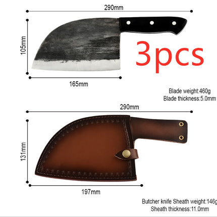 Artificial Forging Chopping Knives High Hardness