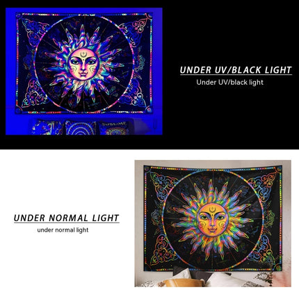 UV Tapestry Tarot Home Decorative Background Cloth