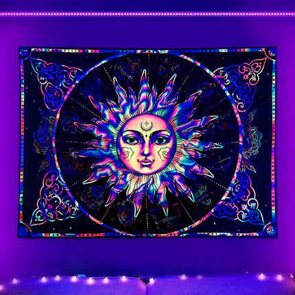 UV Tapestry Tarot Home Decorative Background Cloth
