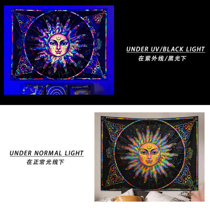 UV Tapestry Tarot Home Decorative Background Cloth