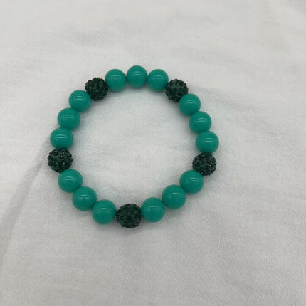 Silicone Beads Key Pendants Bracelet