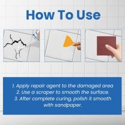 Tile Repair Adhesive Bathtub Marble Furniture Floor Tile Toile  Repair A Crack Adhesive Paste