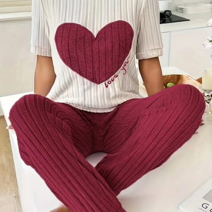 Short-sleeved Trousers Two-piece Suit Comfortable Homewear Tide