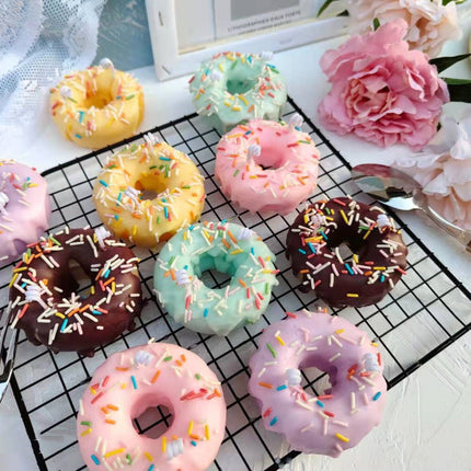 Doughnut Incense Candles Set Up Shooting Props