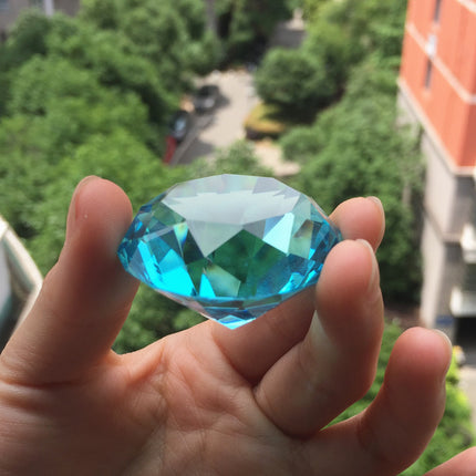 Stained Glass  Diamond Furniture Decoration Ornaments