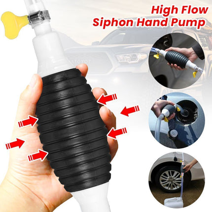 Car Manual Siphon Fuel Gas Transfer Oil Liquid Hand Air
