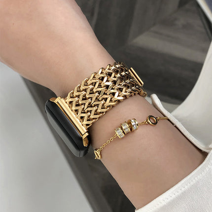 Stylish Stainless Steel Watch Band