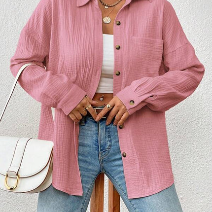 Women's Autumn Blouse Drop Shoulder