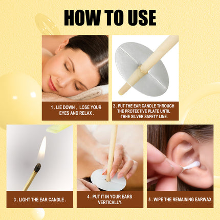 Clean, Relax, And Maintain Aromatherapy Ear Candles