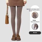Coffee color connected feet / High waist 230g