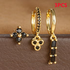 E1640 Gold Black 3PCs