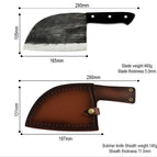 Black with sheath