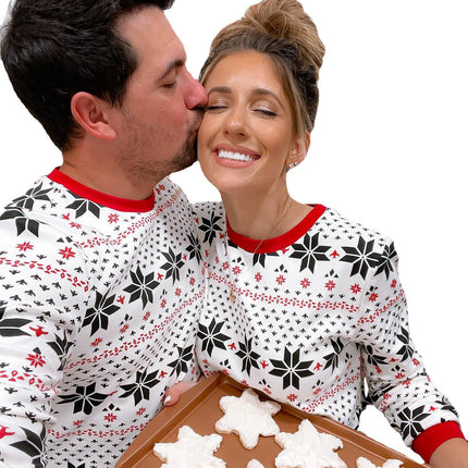 European And American Christmas Parent-child Wear Homewear Suits Pajamas