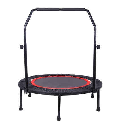 40 Inch Mini Exercise Trampoline For Adults Or Kids Indoor Fitness Rebounder Trampoline With Safety Pad Max. Load 300LBS