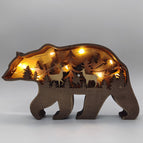 Bear / String with lights