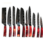 Red 10piece set