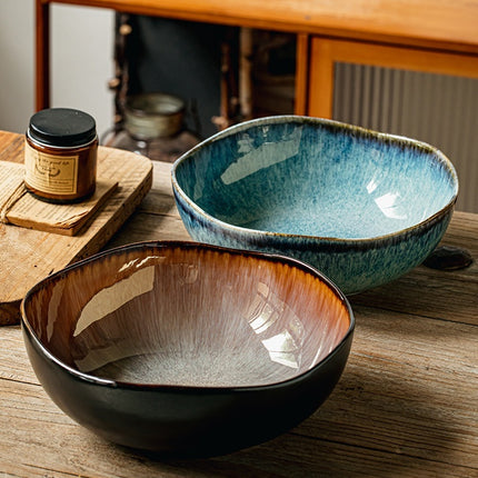 95 Inch Ceramic Irregular Soup Bowl