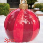 Red stripes / 3PCS / 60cm