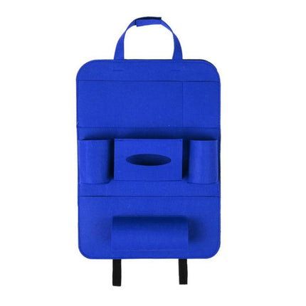 Auto Car Backseat Organizer Car-Styling Holder Multi-Pocket Seat Wool Felt Storage Multifunction Vehicle Accessories Bag