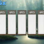 White 5PC / Cotton swab / No plug