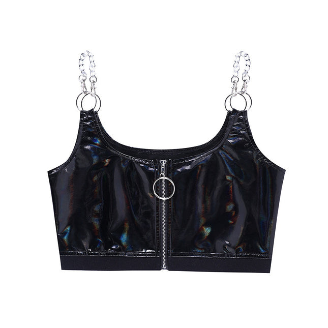 Deep V Umbilical Small Strap Chest
