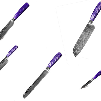 Creative Home Purple Fruit And Vegetable Knife
