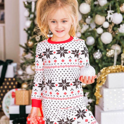 European And American Christmas Parent-child Wear Homewear Suits Pajamas