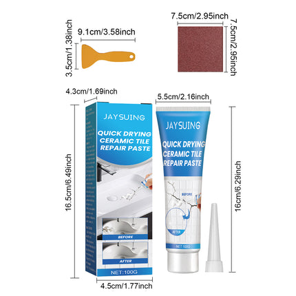 Tile Repair Adhesive Bathtub Marble Furniture Floor Tile Toile  Repair A Crack Adhesive Paste