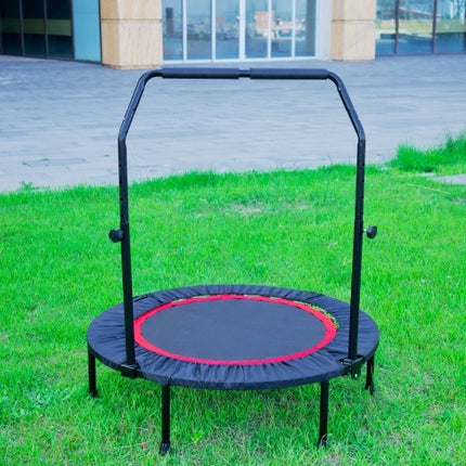 40 Inch Mini Exercise Trampoline For Adults Or Kids Indoor Fitness Rebounder Trampoline With Safety Pad Max. Load 300LBS