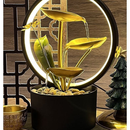 Circulating Water Fashionable And Minimalist Home Flow Ornaments