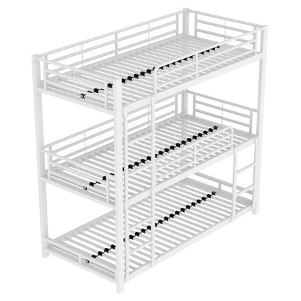 Triple Bunk Bed In Metal