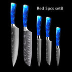 Red 5pcs setB