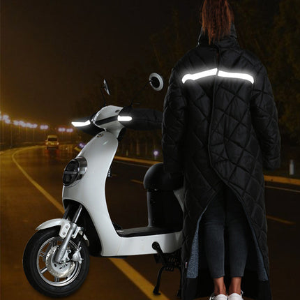 Waterproof Padded And Warm Windbreaker With Handle