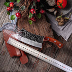 B / With cowhide sheath