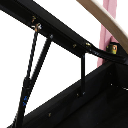 Skin-friendly Linen Loft Bed