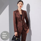 Brown Red Coat / S