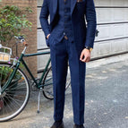 Navy Blue / Suit M vest M pants 29