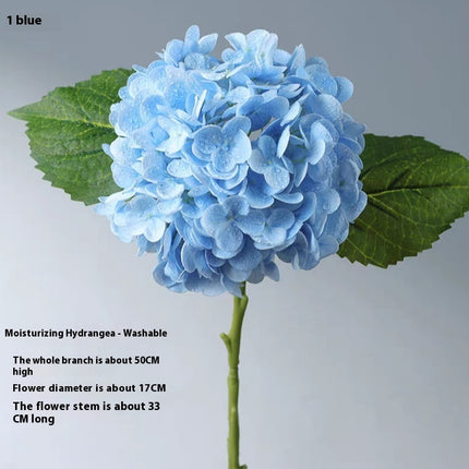 Moisturizing Hydrangea Artificial Flower Bouquet Living Room Decoration Fake Flower