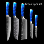 Green 5pcs set