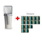 As shown / With fifteen bags