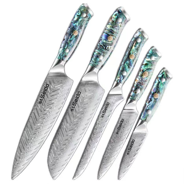 Kitchen Chef Japanese Style Seido Santoku Knife