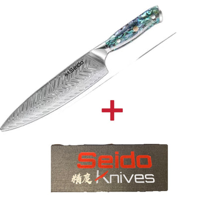 Kitchen Chef Japanese Style Seido Santoku Knife