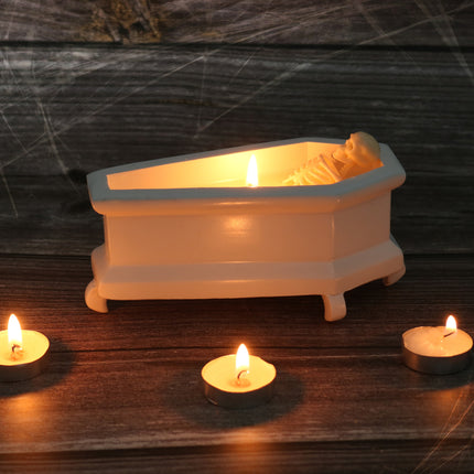 Creative Candles Bubble Bath Skull Skeleton Halloween Atmosphere Haunted House Holiday Decoration Ornaments