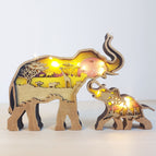 Elephant / String with lights