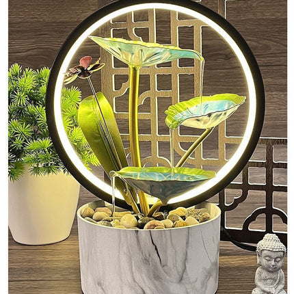 Circulating Water Fashionable And Minimalist Home Flow Ornaments
