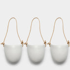 Hemp rope dumb white 3pack / Small and medium