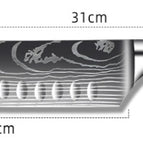 7inch scattered knives