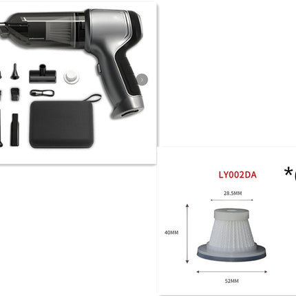 Car Mounted Brushless Handheld Inflatable  Vacuum Cleaner