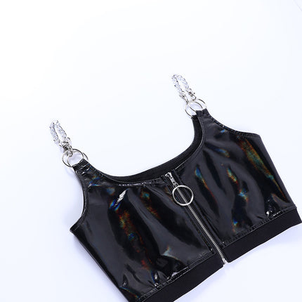 Deep V Umbilical Small Strap Chest